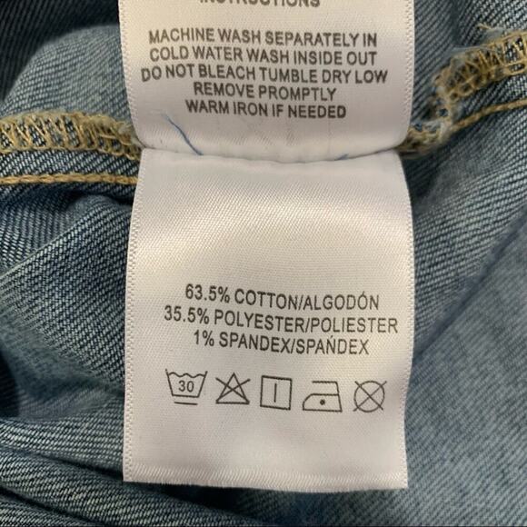 NWT Fashion Nova Men's Copper Denim Trucker Jacket - Medium Wash Size XL $49.99 - Picture 6 of 6